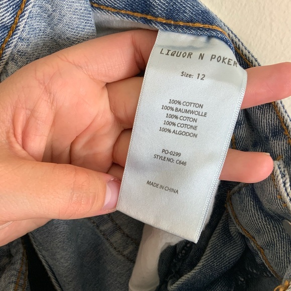 NWT Liquor N Poker ASOS | Stepped Waist Skinny Boyfriend Jean - Picture 14 of 15